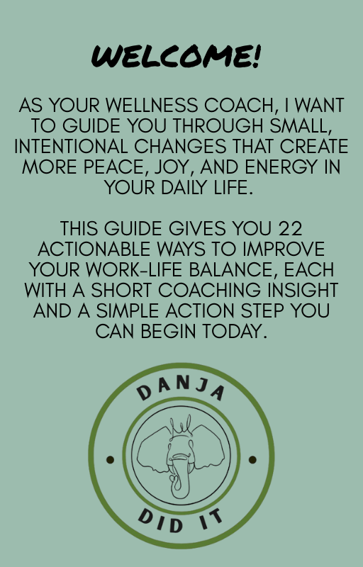 22 Ways to Improve Work-Life Balance