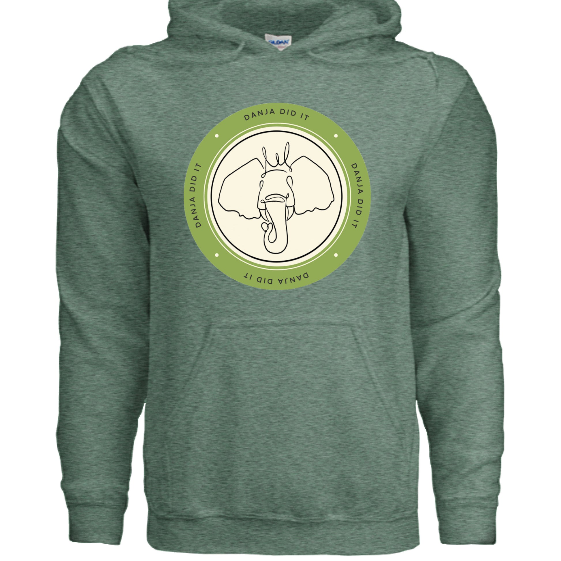 Heather Sport Dark Green - FRONT